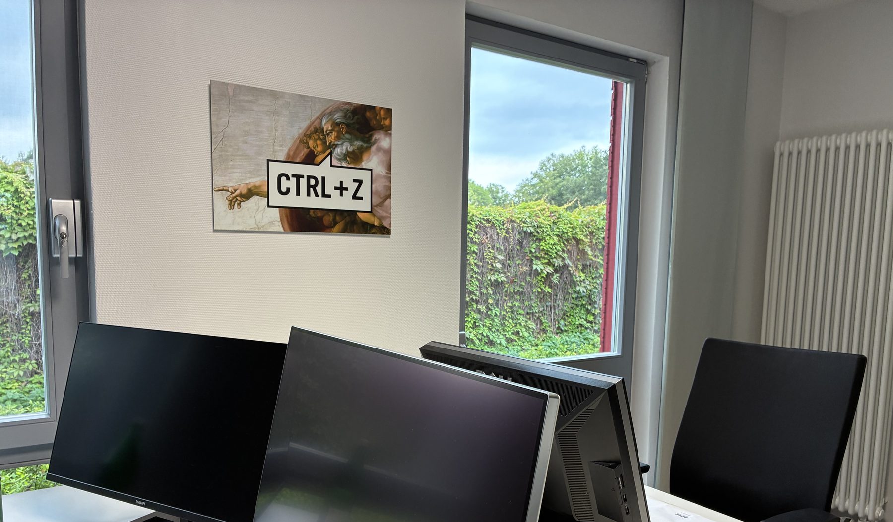 Arbeitsplätze im Büro der MR-MediaVision